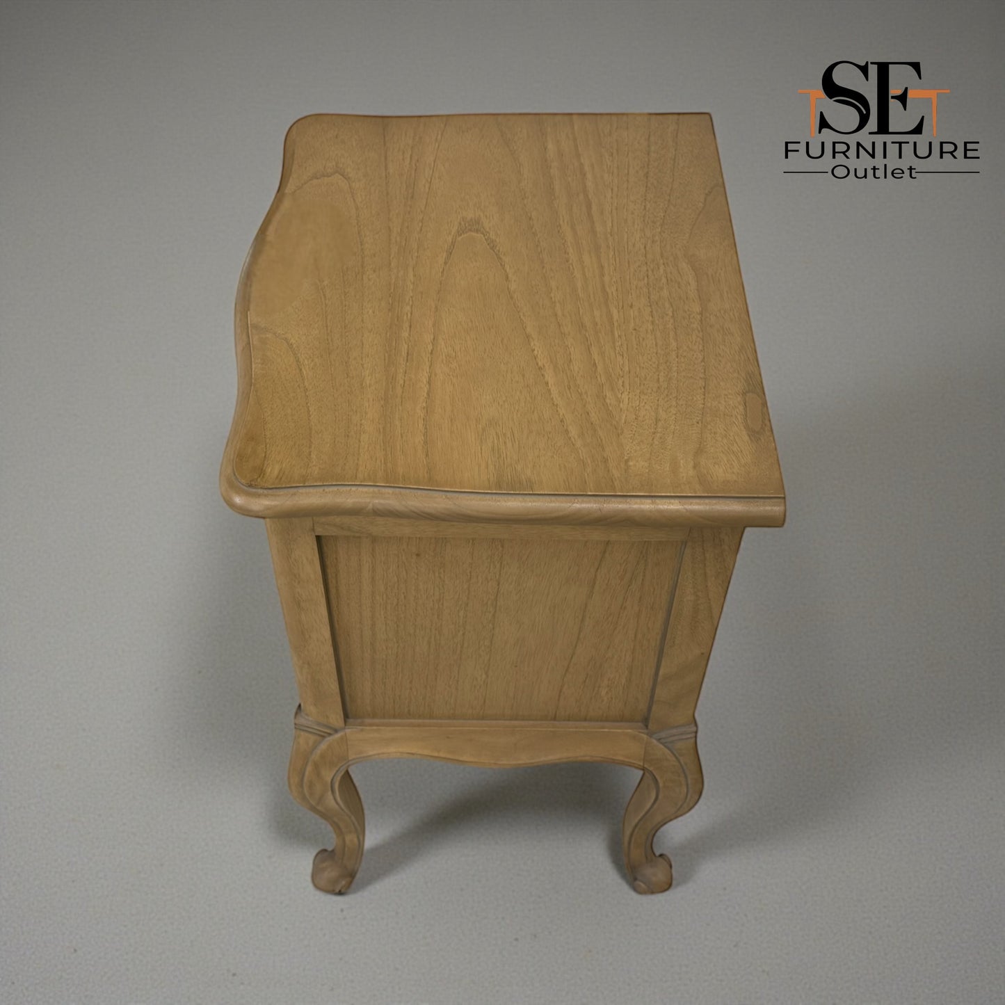 Gallery Direct Chic Weathered 2 Drawer Bedside Table RRP £299