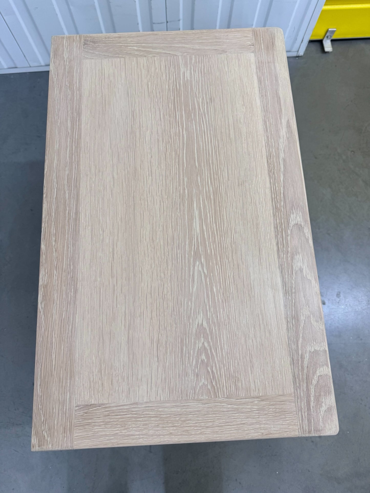 Cotswold Company Oak & Pure White Painted 3 Drawer Jumbo Bedside Table RRP £299
