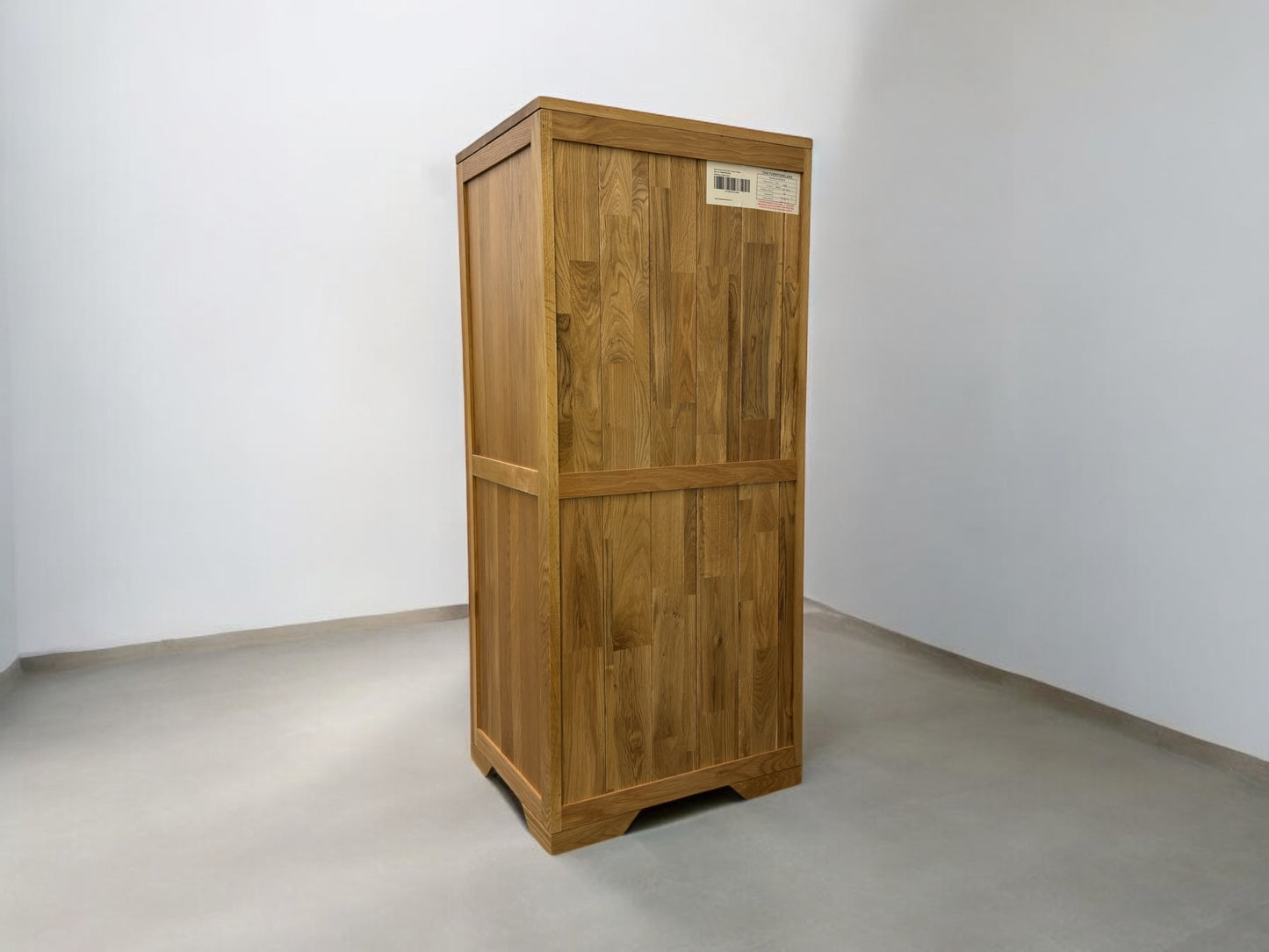 Oak Furnitureland Natural Solid Oak Tallboy Bevel Range RRP £429