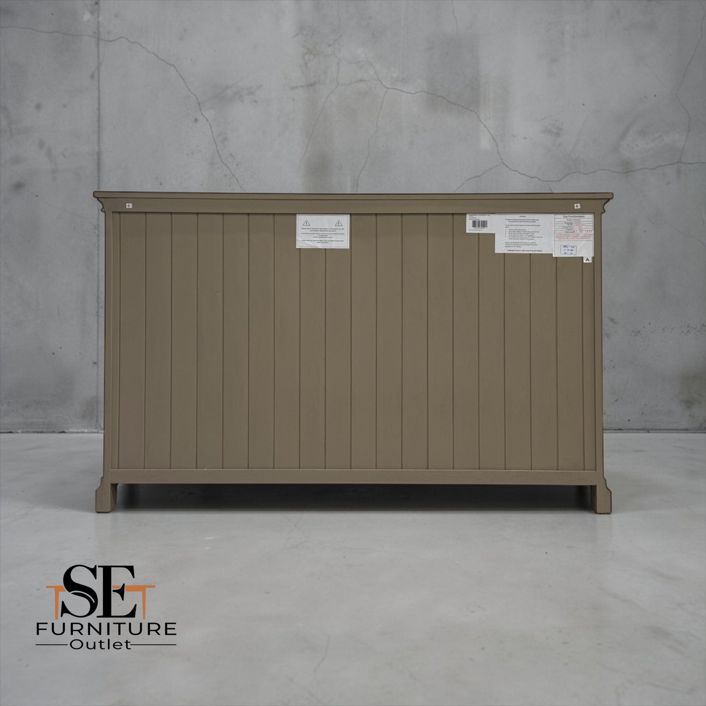 Weathered Oak 7 Drawer Chest, Burleigh Range From Oak Furnitureland RRP £789