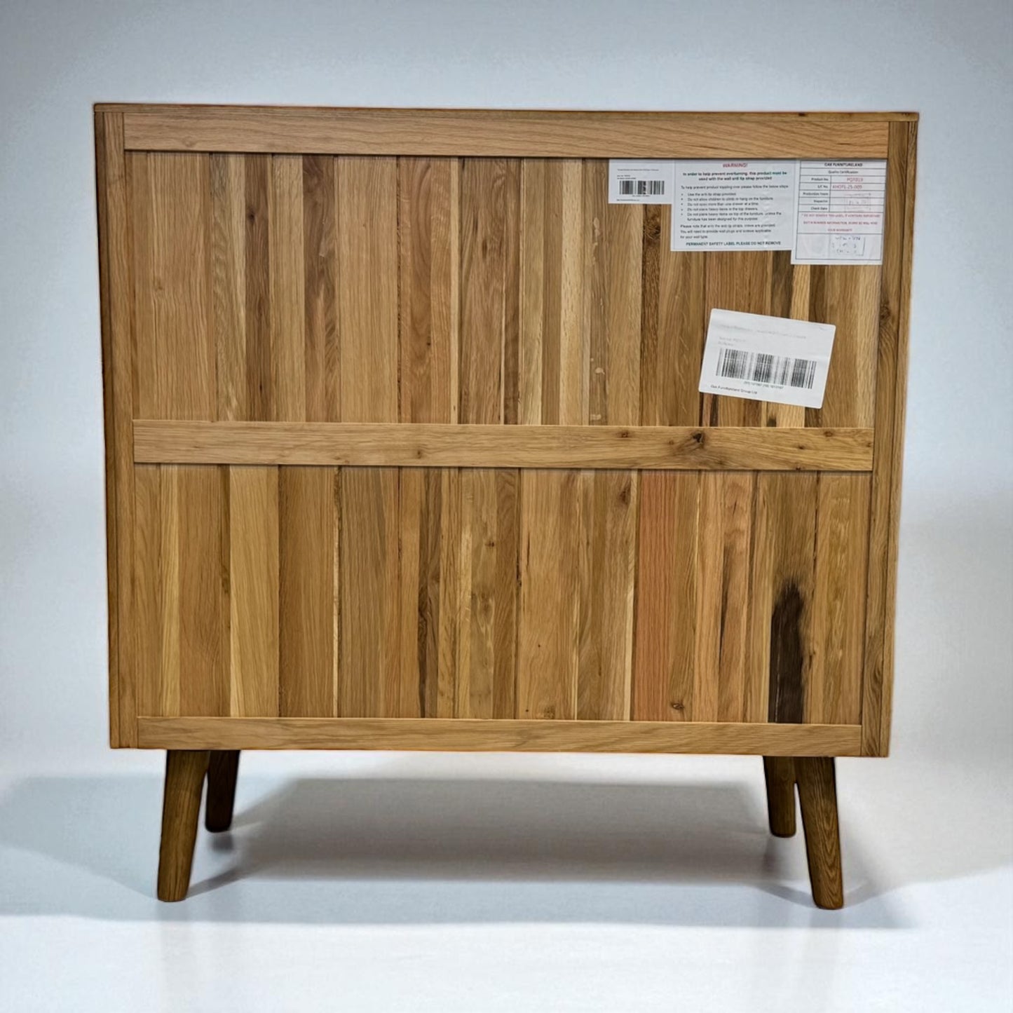 Brushed & Glazed Solid Oak Chest of Drawers Parquet Range From Oak Furnitureland RRP £569