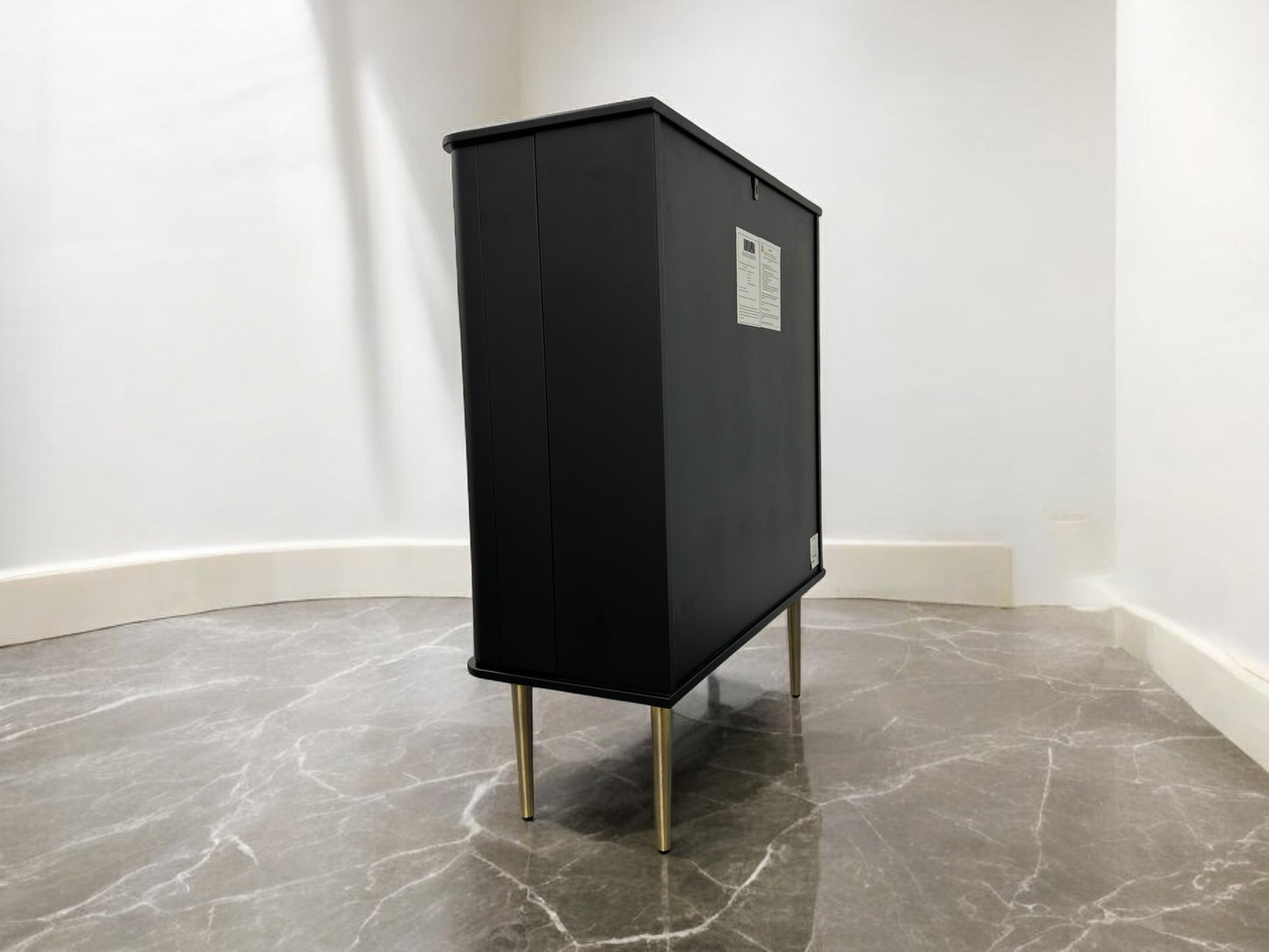 M&S Drinks Cabinet with a Vintage Inspired Starburst Design on the Front Door RRP £549