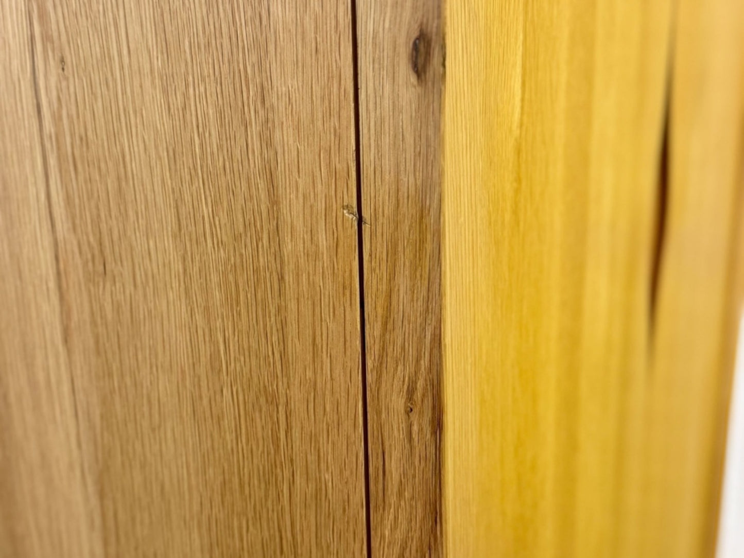 Oak Furnitureland Natural Solid Oak Double Wardrobe Ellipse Range RRP £899