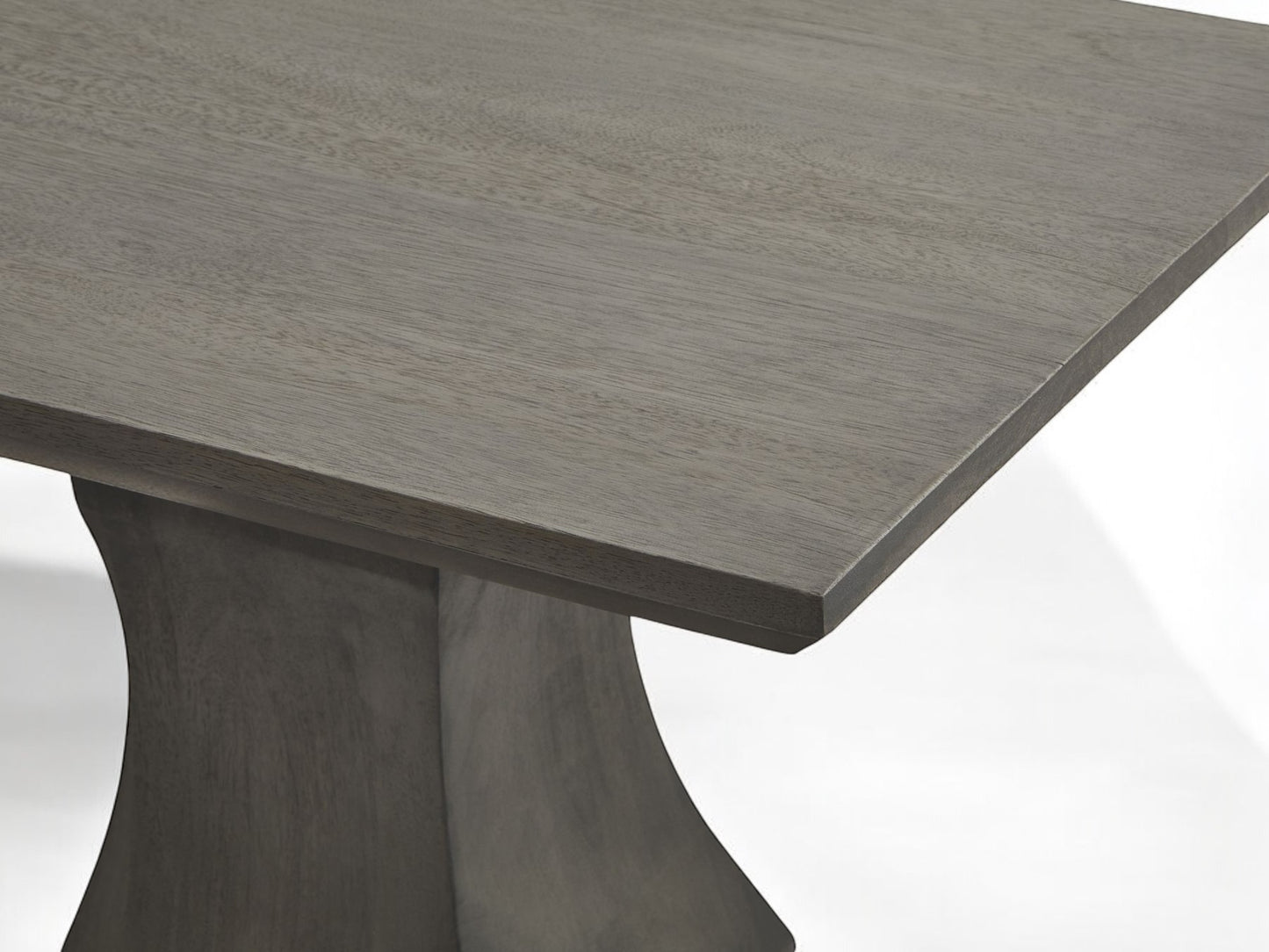 LUCIA SOLID WOOD FRENCH STYLE CONSOLE TABLE DEEP GREY