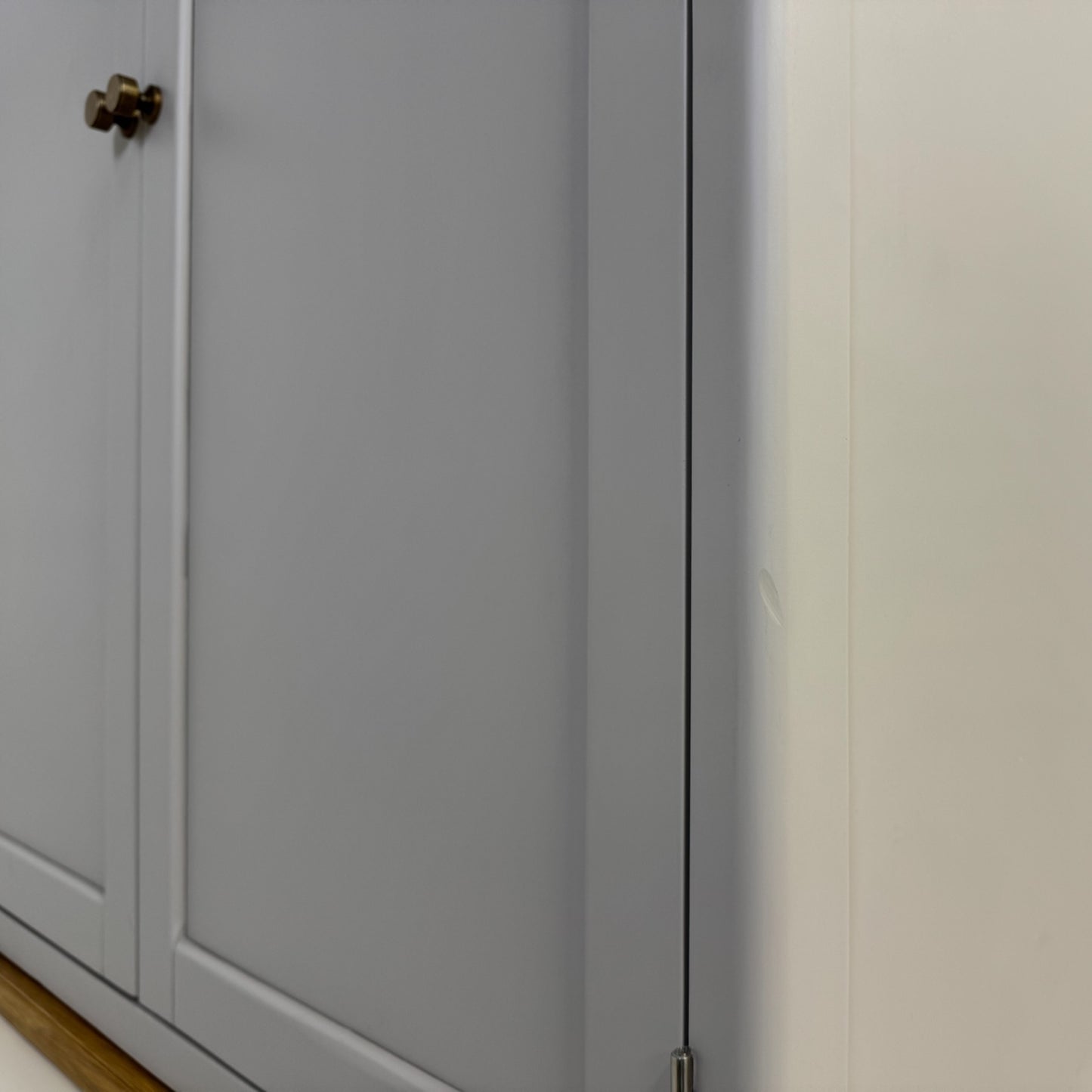 Natural Solid Oak & Painted Double Larder, Henley Range From Oak Furnitureland RRP £1679