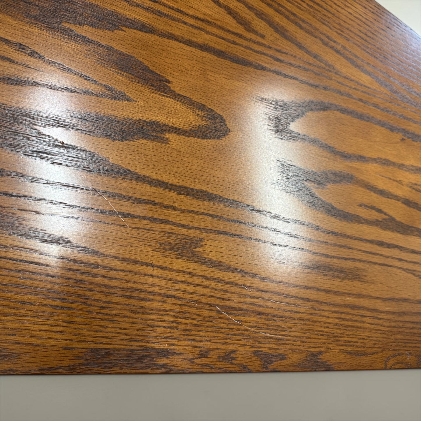 Set of 2 Solid Oak & Quality Oak Veneer Wide Bedside Tables from the Winchcombe Dark Oak Range, RRP £998