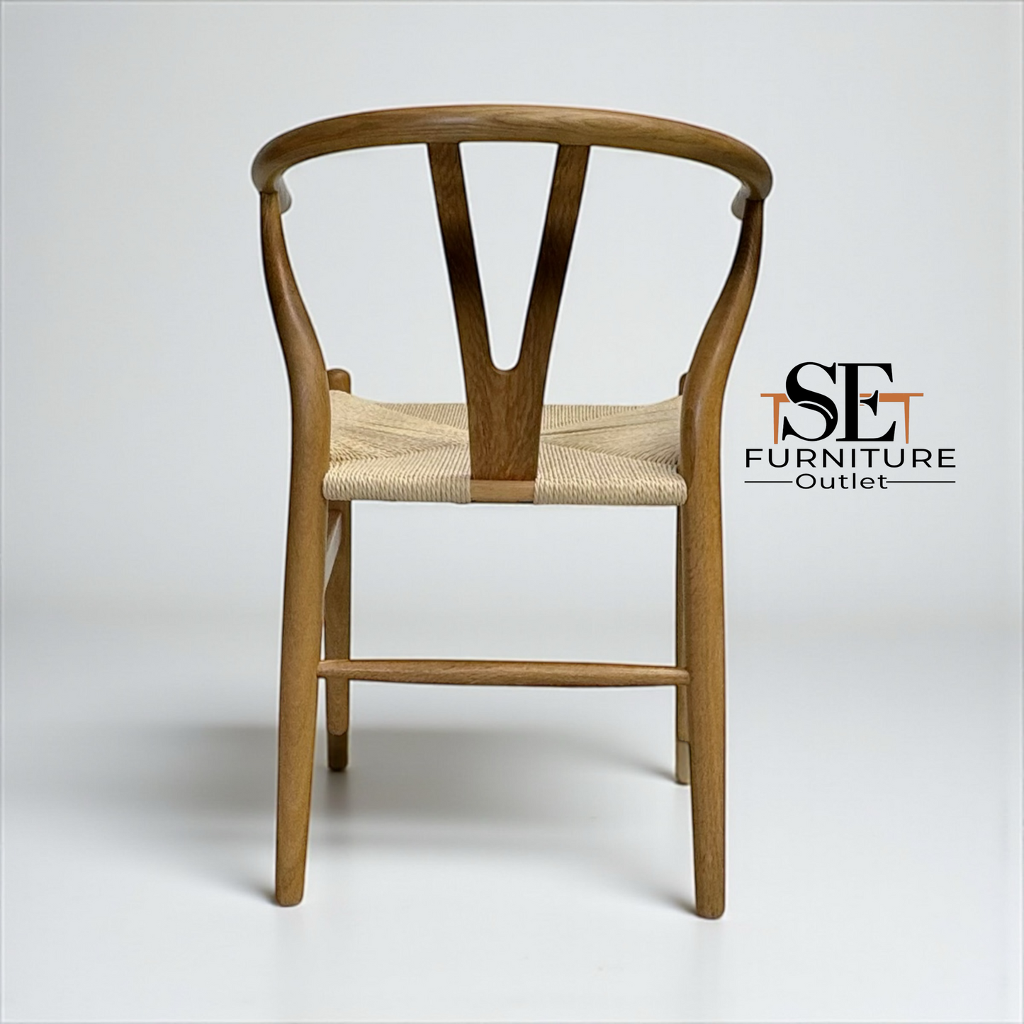 Set of 4 Natural Oak Woven Fabric Dining Chairs, From Oak Furnitureland RRP £220 Each