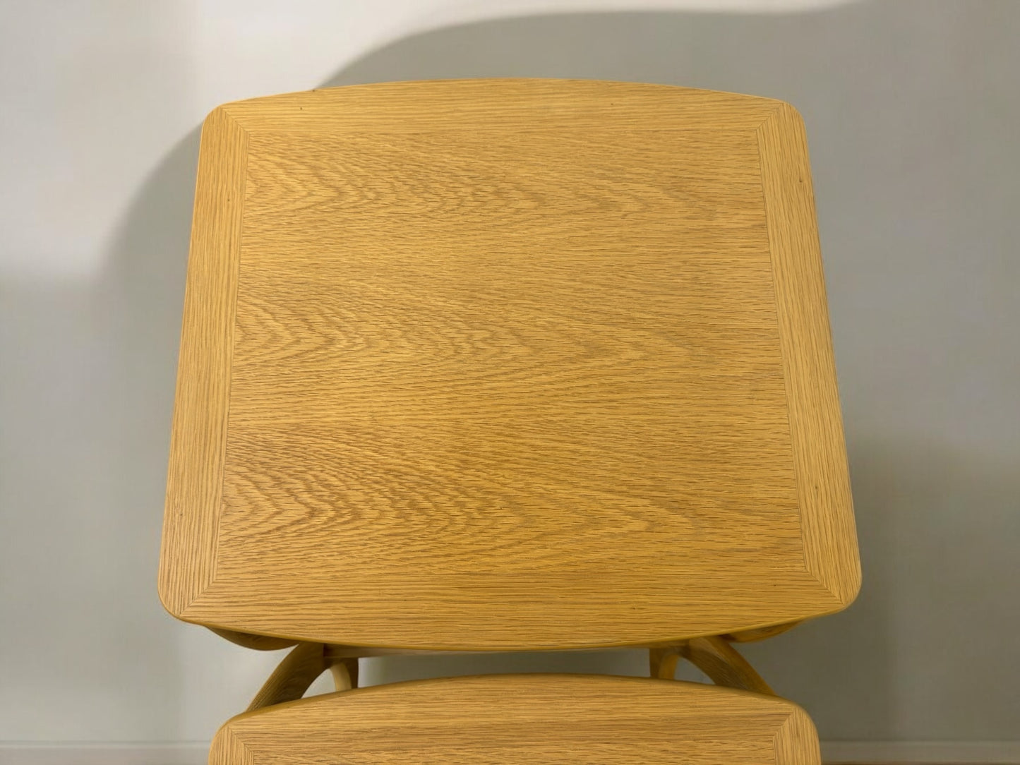 Nathan Oak Burlington Nest Of 3 Tables RRP £649