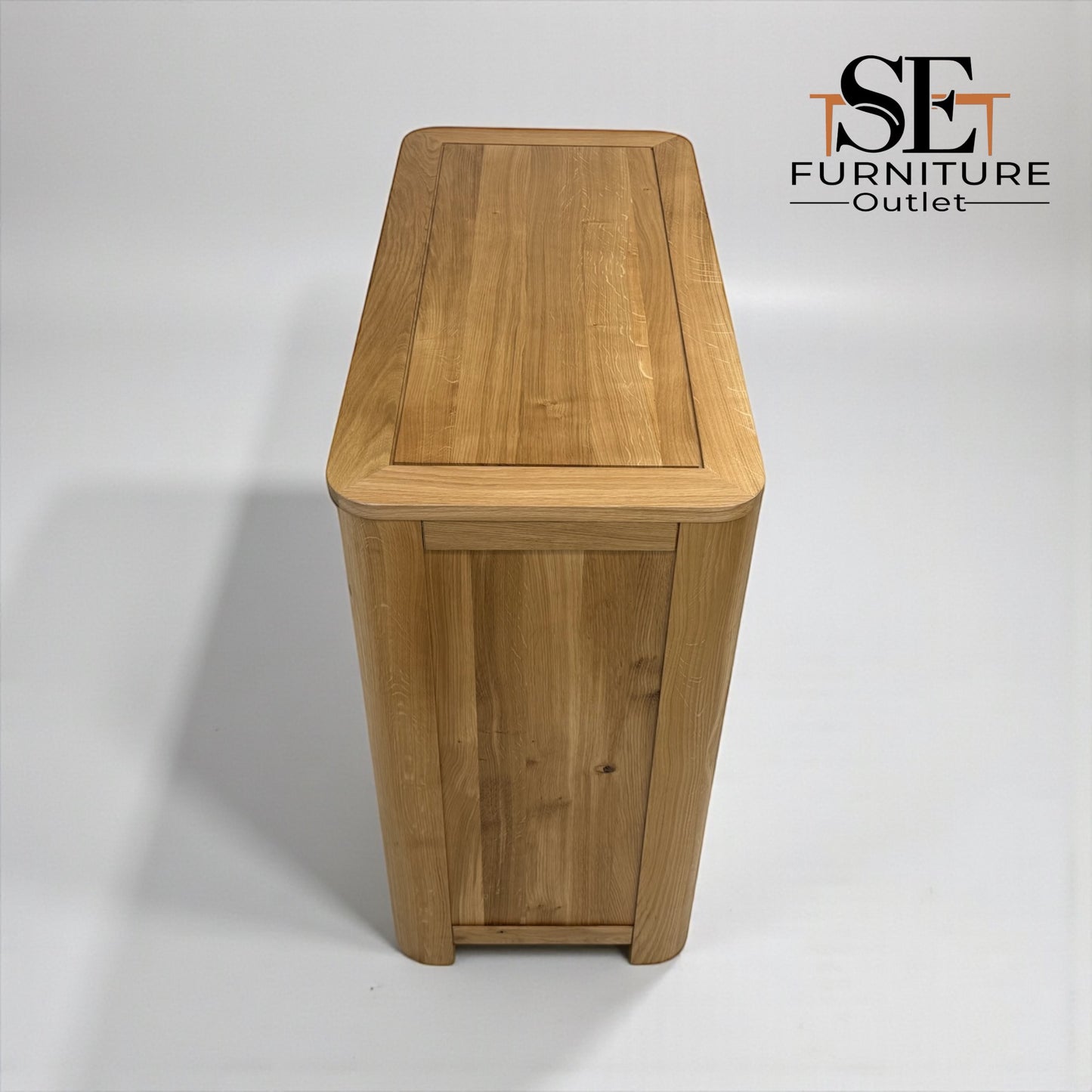 Natural Solid Oak Storage Cabinet Romsey Range, From Oak Furnitureland RRP £499