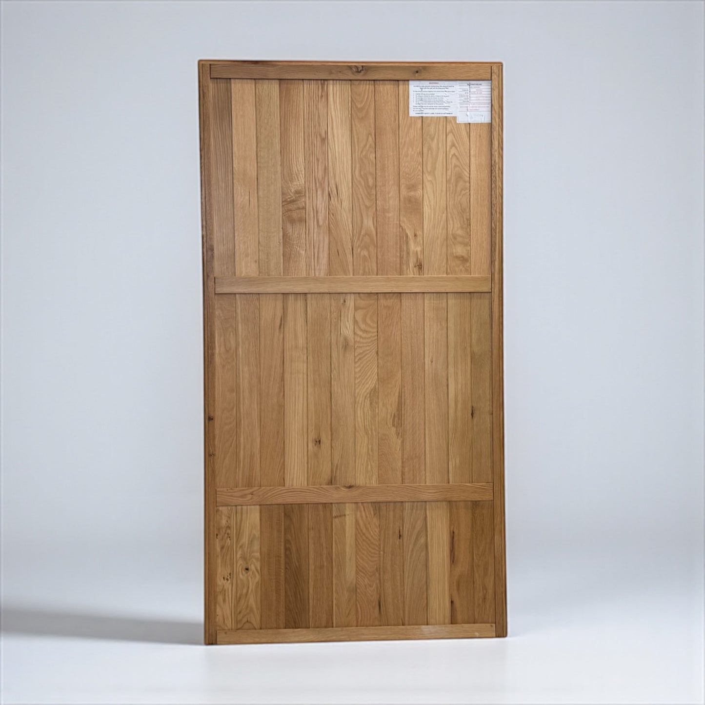 Brushed & Glazed Solid Oak Tall Bookcase, Parquet Range From Oak Furnitureland RRP £649