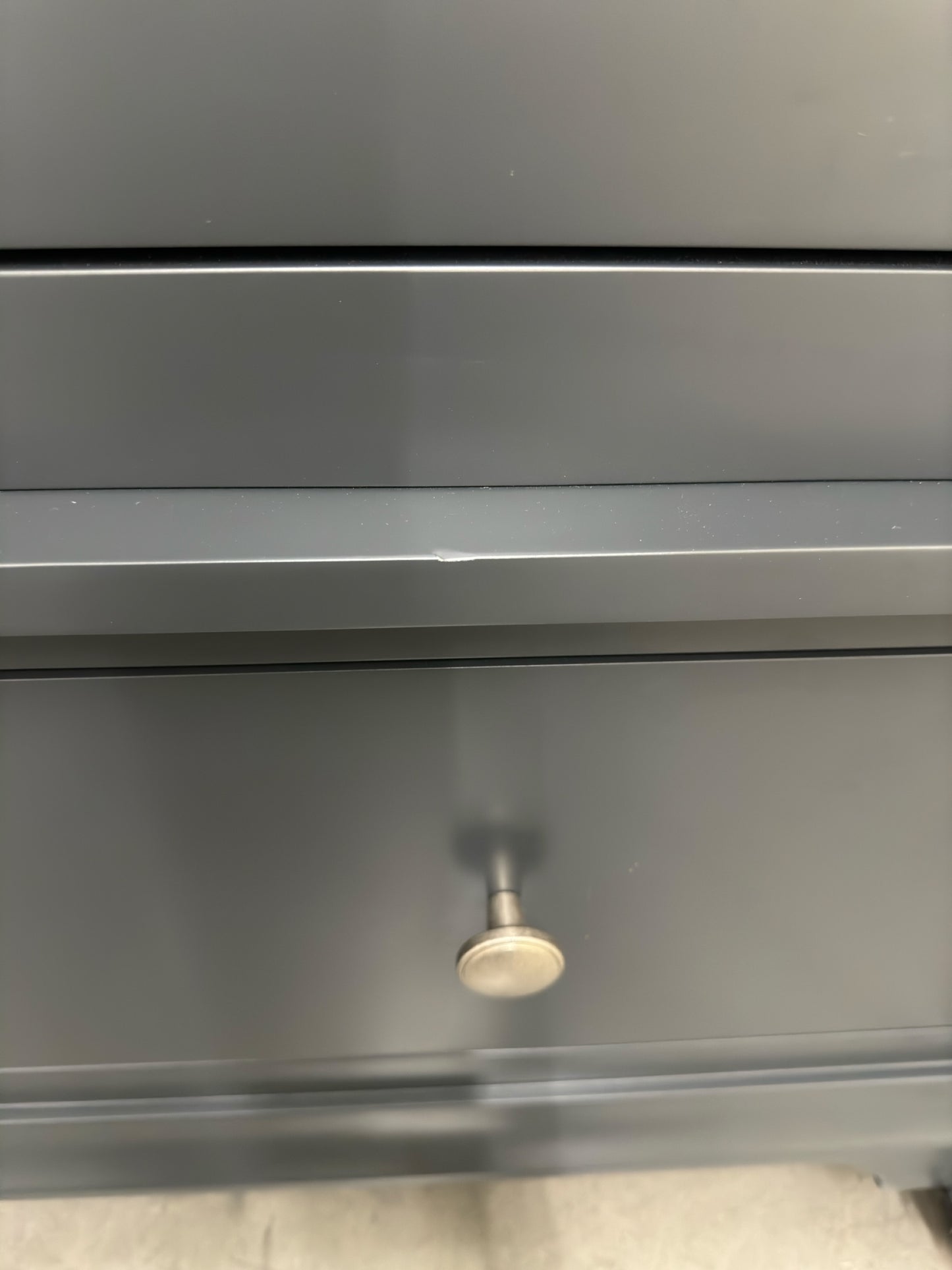 Cotswold Company Solid Wood Frame & Dusky Black Painted Double Wardrobe RRP £749