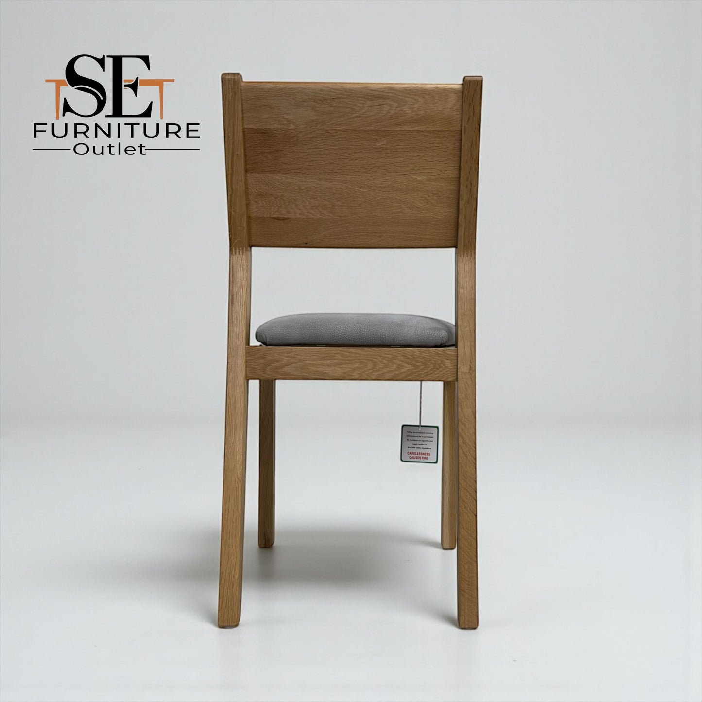 Set of 6 Natural Oak Dining Chairs, Ellison Range From Oak Furnitureland RRP £200 Each