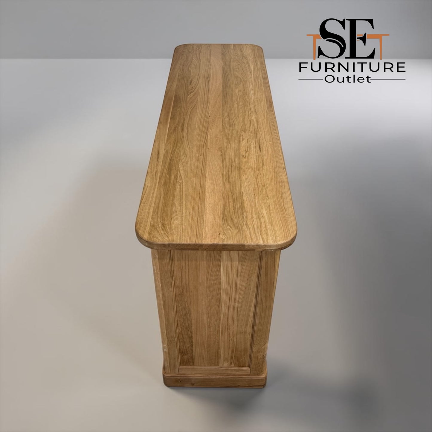 Natural Solid Oak Large Sideboard Brennan Range by Oak Furnitureland, RRP £799