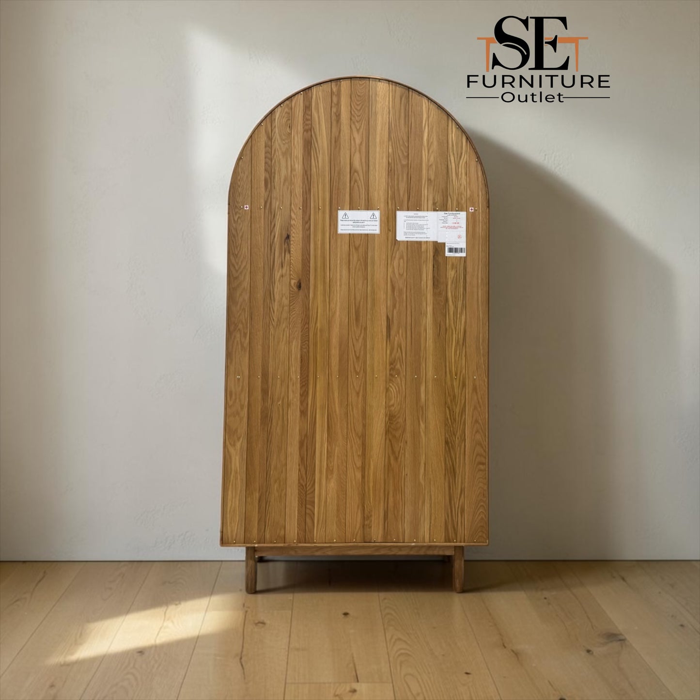 Natural Solid Oak Display Cabinet Belgrave Range From Oak Furnitureland RRP £1139