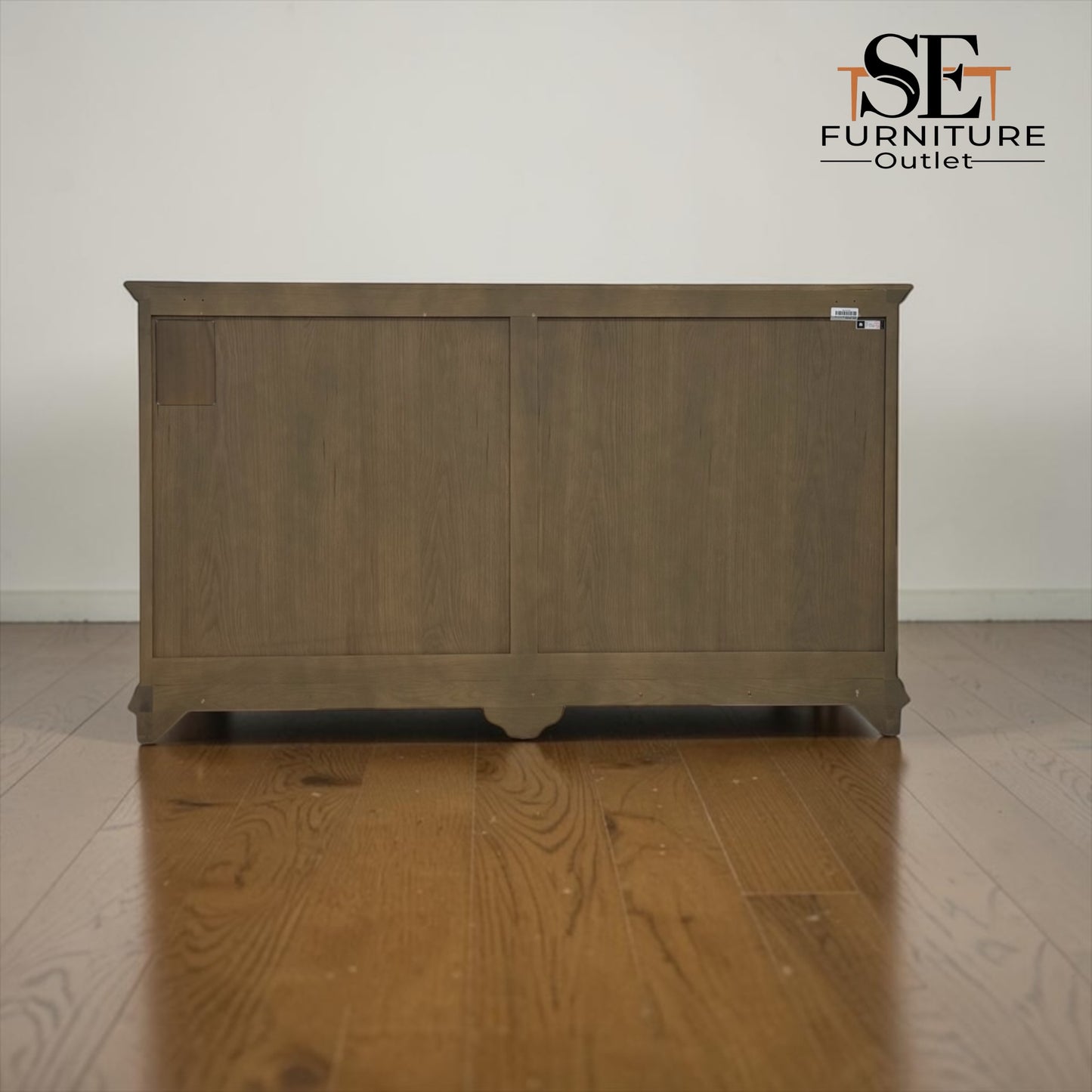 Smoked Oak Low & Wide 6 Drawer Chest, Winchcombe Range RRP £1199
