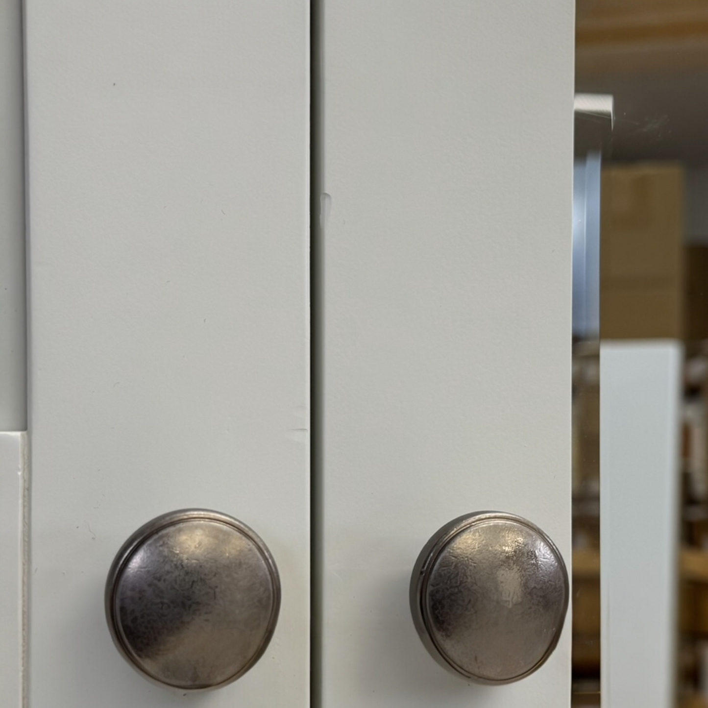 Solid Wood Frames & Warm White Painted Chantilly Grand Triple Wardrobe RRP £1899