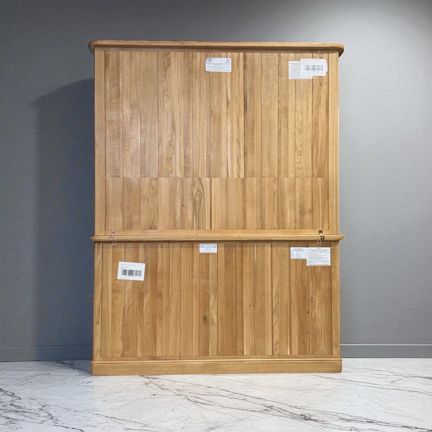 Natural Solid Oak Large Dresser From Oak Furnitureland