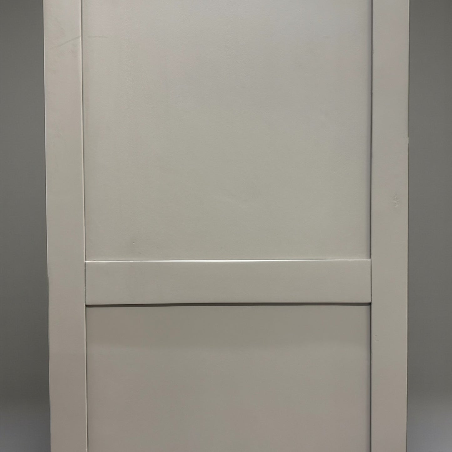 Solid Oak & Grey Painted Kitchen Larder St Ives Range From Oak Furnitureland RRP £1399