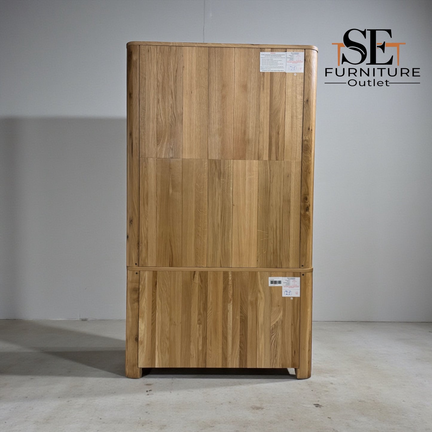 Natural Solid Oak Kitchen Larder Romsey Range From Oak Furnitureland RRP £1399