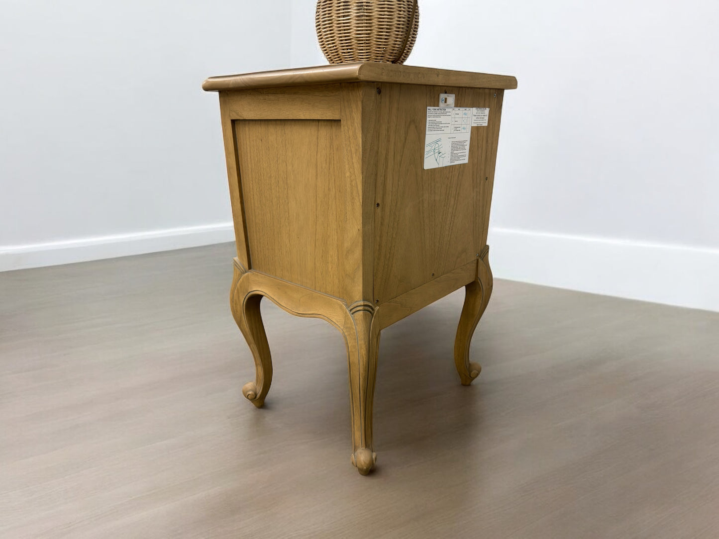 Gallery Direct Chic Weathered 2 Drawer Bedside Table RRP £299