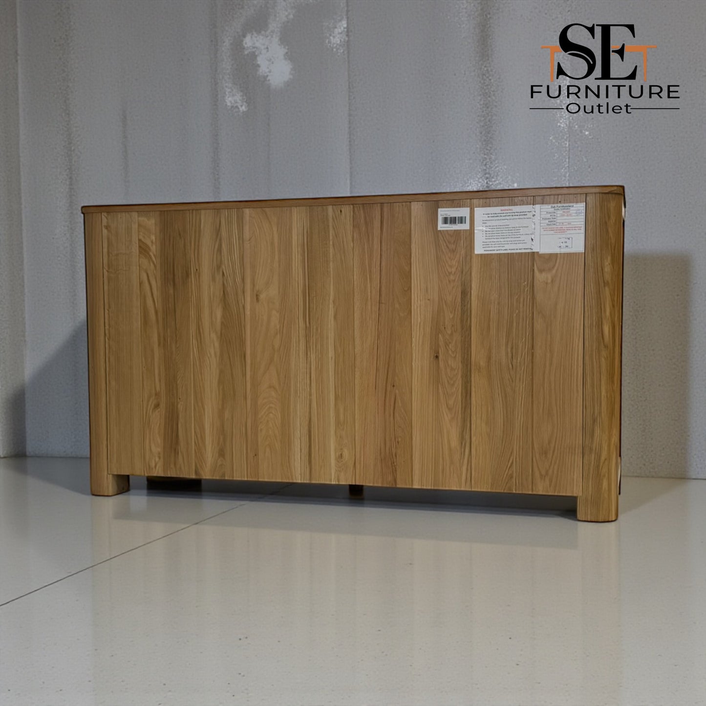 Solid Oak 7 Drawer Chest of Drawers, Romsey Range, From Oak Furnitureland RRP £679