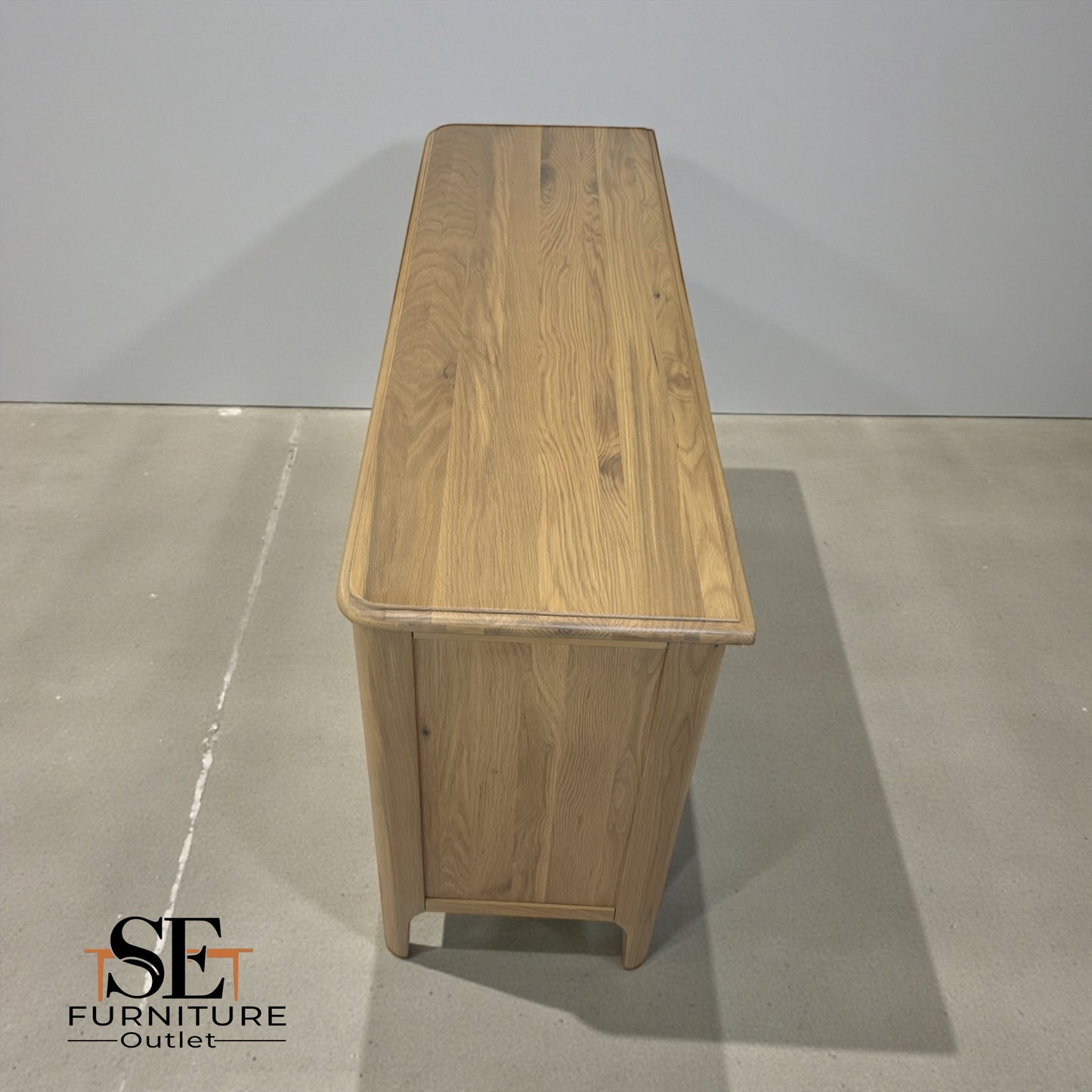 Light Natural Solid Oak 7 Drawer Chest, Newton Range From Oak Furnitureland RRP £679