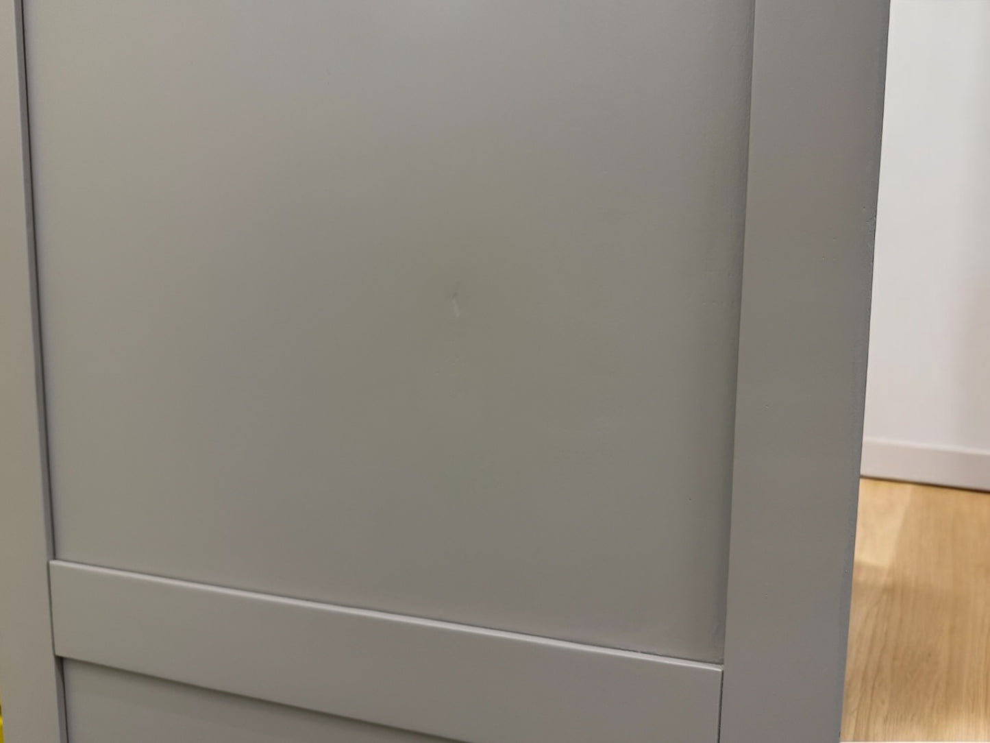 Oak Furnitureland Oak & Grey Painted Kitchen Larder St Ives Range RRP £1449