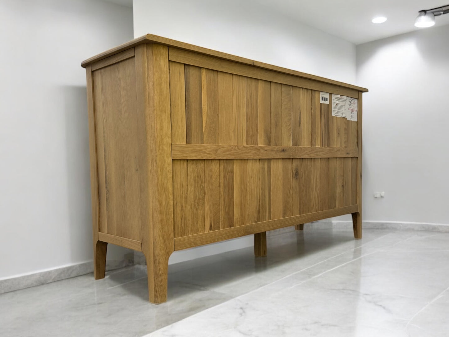 Natural Light Solid Oak 7 Drawer Chest, Newton Range From Oak Furnitureland RRP £579