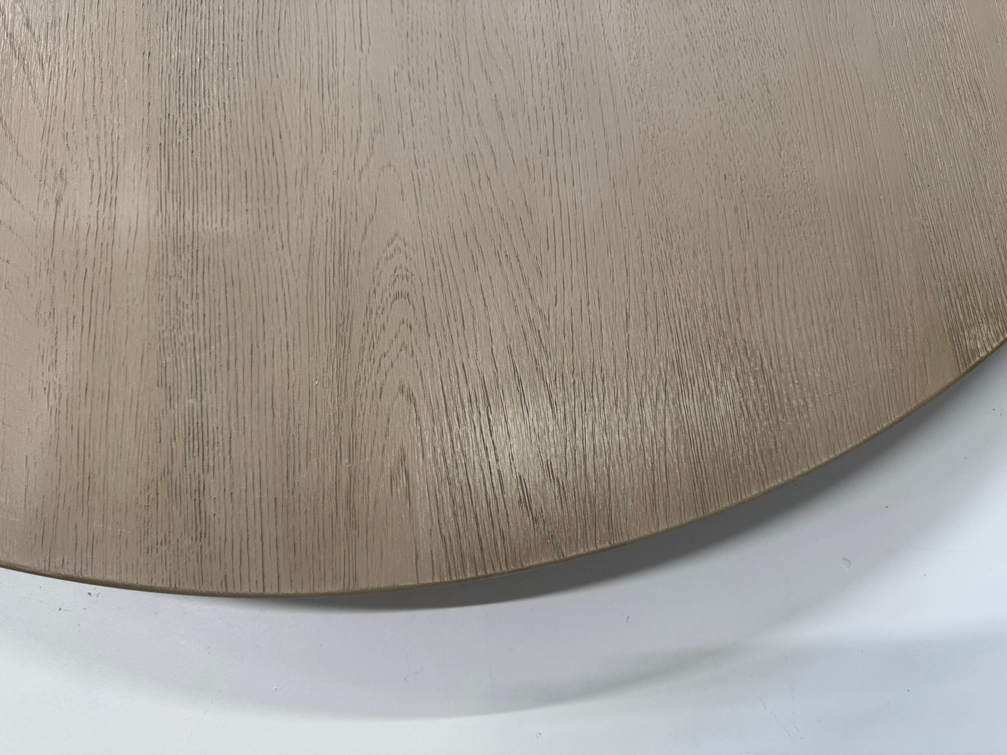 Solid Weathered Oak 4 Seater Round Pedestal Dining Table, Burleigh Range From Oak Furnitureland RRP £879