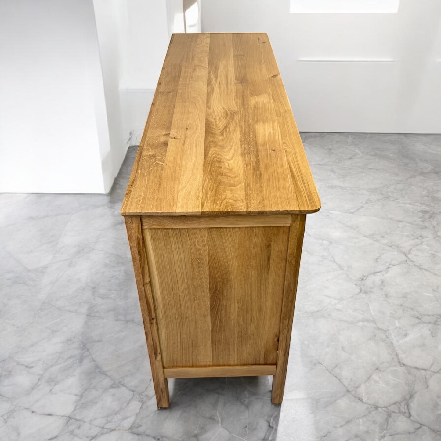 Natural Solid Oak 7 Drawer Chest, Copenhagen Range From Oak Furnitureland RRP £679