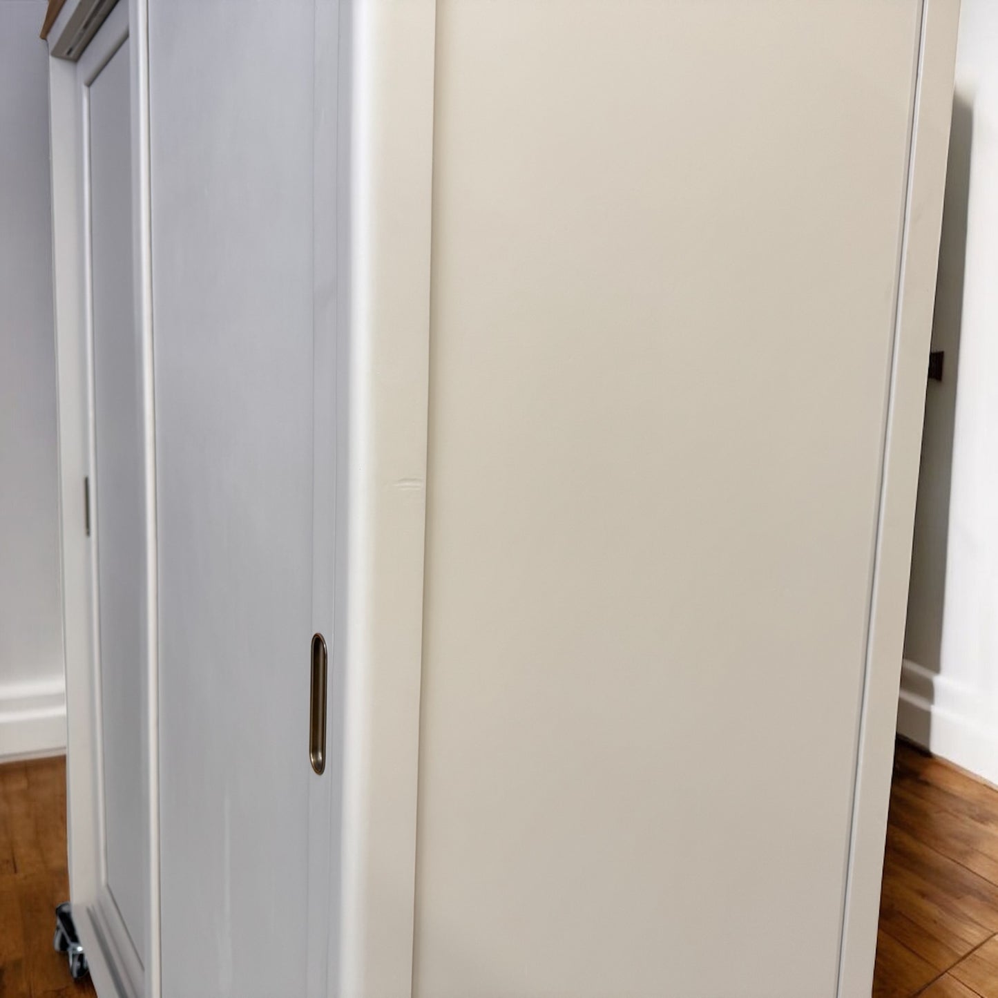 Large painted chest of drawers for bedroom organization