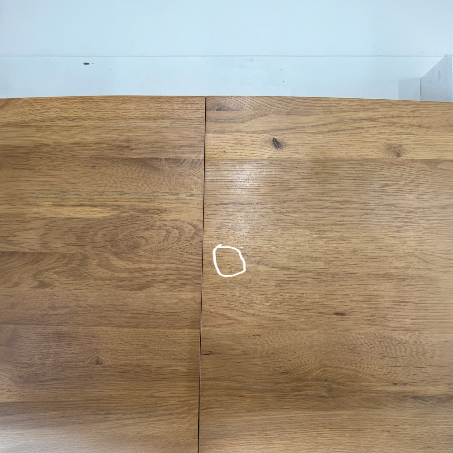 Natural Solid Oak Extending Dining Table, 6 to 10 Seater Bentley Range From Oak Furnitureland RRP £1079