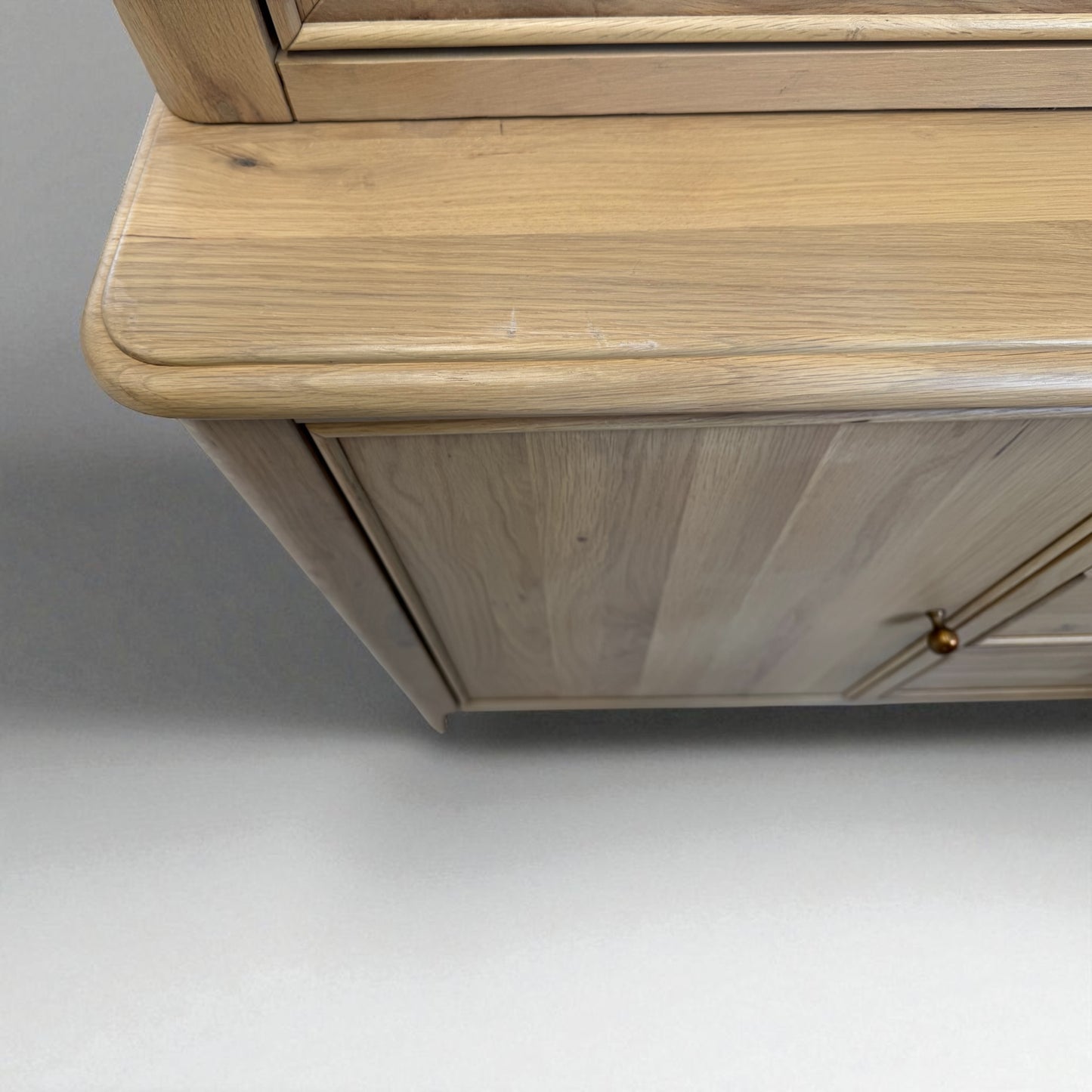 Light Natural Solid Oak Large Dresser Newton Range From Oak Furnitureland RRP £1449