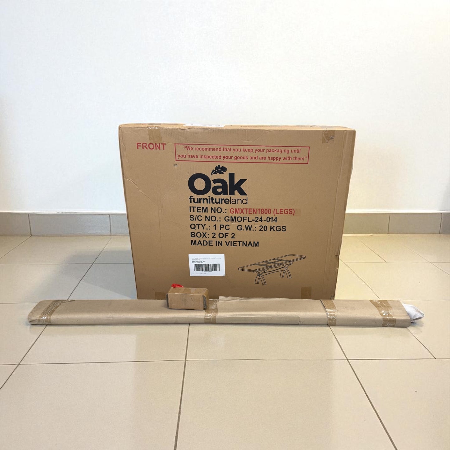 Natural Solid Oak Extending Dining Table, 10 to 12 Seater Hercules Range From Oak Furnitureland RRP £1099