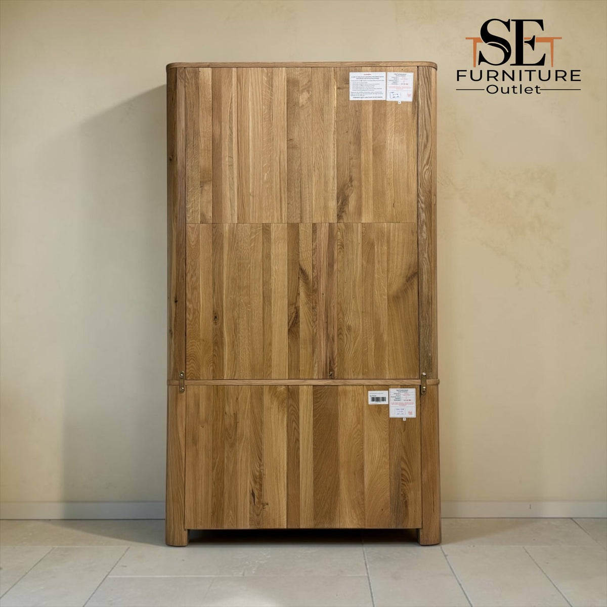 Natural Solid Oak Kitchen Larder Romsey Range From Oak Furnitureland RRP £1479