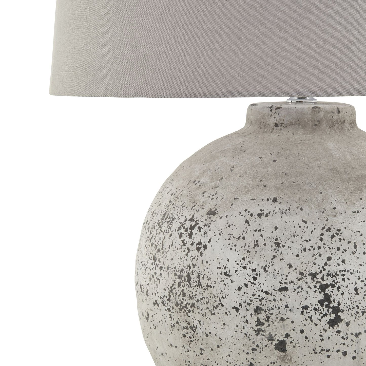 TIMBER LARGE STONE CERAMIC LAMP