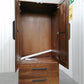 MADE.Com Dark Mango Wood Lucien Two Door WARDROBE RRP £1400