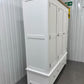 Cotswold Company Oak Top with Pure White Painted Panels Triple Wardrobe RRP £1250