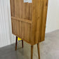 Oak Furnitureland Brushed & Glazed Oak Drinks Cabinet Parquet Range RRP £649