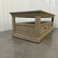 OAK FURNITURELAND WEATHERED OAK 2 DRAWER COFFEE TABLE BURLEIGH RANGE RRP £479