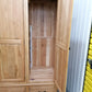 Oak Furnitureland Natural Solid Oak Triple Wardrobe Canterbury Range RRP £1499