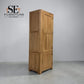 Natural Solid Oak Small Kitchen Larder from Romsey Range by Oak Furnitureland, RRP £1249