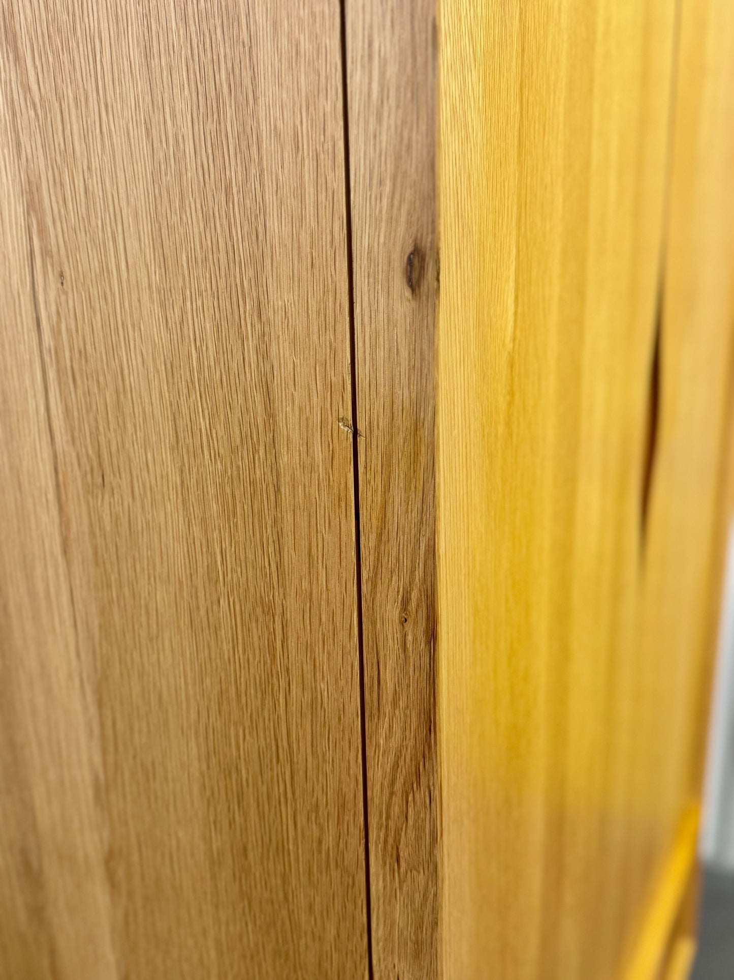 Oak Furnitureland Natural Solid Oak Double Wardrobe Ellipse Range RRP £899