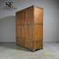 Natural Solid Mango Wood Triple Wardrobe Noah Range From Oak Furnitureland RRP £1699