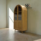 Natural Solid Oak Display Cabinet Belgrave Range From Oak Furnitureland RRP £1139