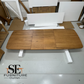 Natural Solid Oak Extending Dining Table, 6 to 10 Seater Bentley Range From Oak Furnitureland RRP £1079