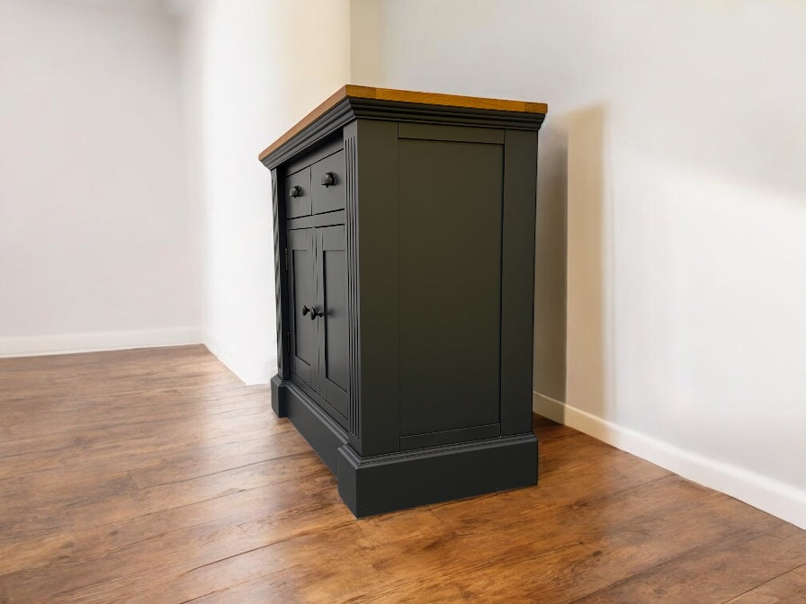 Solid Oak Small Sideboard Highgate Range From Oak Furnitureland RRP £569