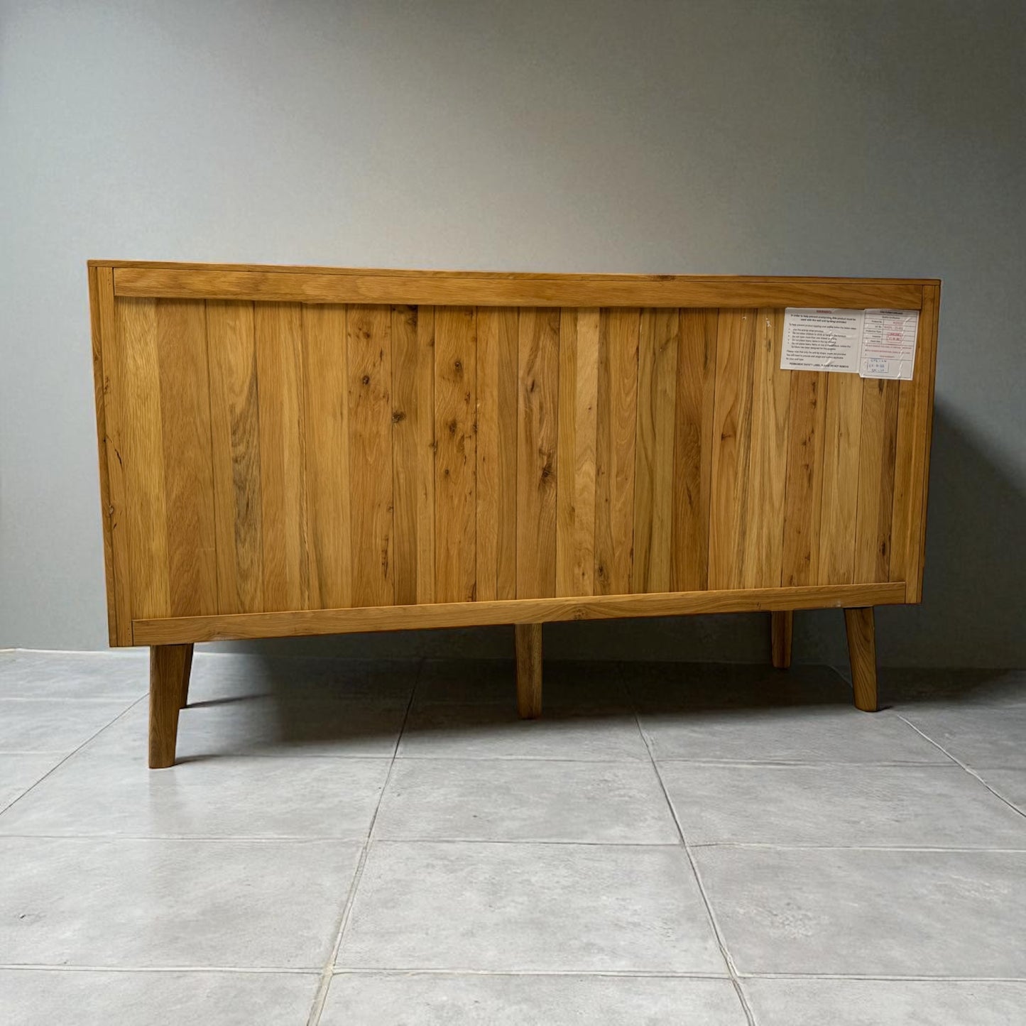 Brushed & Glazed Solid Oak 7 Drawer Chest Parquet Range From Oak Furnitureland RRP £699