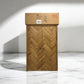 Oak Furnitureland Brushed & Glazed Solid Oak Double Wardrobe Parquet Range RRP £949