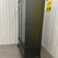 Solid Wood Frame & Dusky Black Painted Double Wardrobe RRP £749